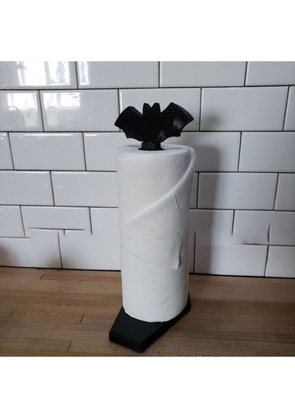 Mutfak Kağıdı Havlu Tutucu Tezgah, Banyo Organizasyonu Için Yarasa Tabut Kağıt Havlu Tutucu, Standart ve Jumbo Rulolar (Yurt Dışından) fiyatları