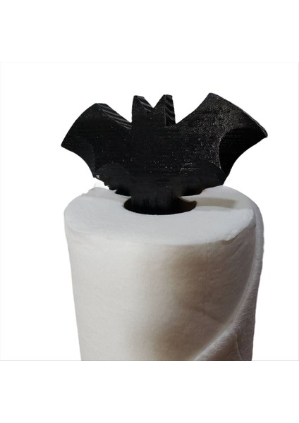 Mutfak Kağıdı Havlu Tutucu Tezgah, Banyo Organizasyonu Için Yarasa Tabut Kağıt Havlu Tutucu, Standart ve Jumbo Rulolar (Yurt Dışından) indirimleri