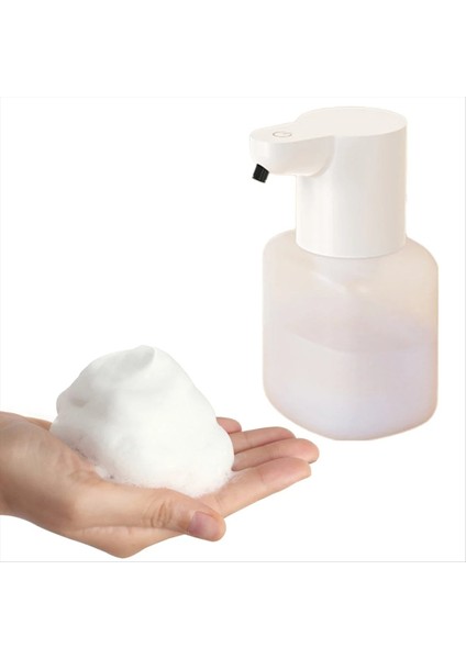 Kızılötesi Sensörlü 550ML Otomatik Sensör El Makinesi, Ev Beyaz Için Su Geçirmez Ipx5 Su Geçirmez (Yurt Dışından)