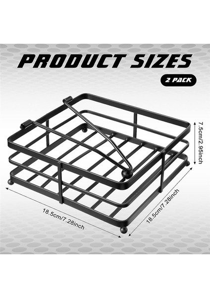 2 Adet Masa Metal Peçete Tutucu Için Düz Peçete Tutucu Ağırlıklı Kol Kare Kağıt Peçete Dağıtıcı Rustik Demir (Yurt Dışından) fiyatları