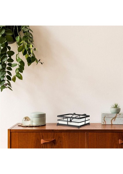 2 Adet Masa Metal Peçete Tutucu Için Düz Peçete Tutucu Ağırlıklı Kol Kare Kağıt Peçete Dağıtıcı Rustik Demir (Yurt Dışından) indirimleri