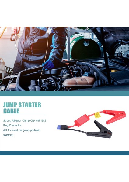 Ec5 Fiş Konnektörü Acil Pil Atlama Kablosu Timsah Kelepçeleri Araba Atlama Başlangıç ​​timsah Timsah Klip (Yurt Dışından) fırsatları