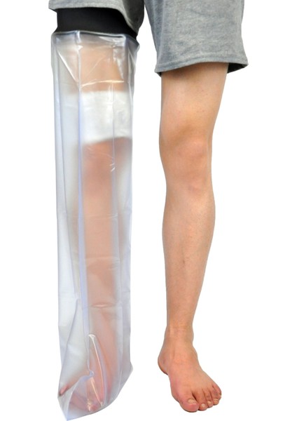 Su Geçirmez Dökme Kapak Bacak Yetişkin Tam Bacak Duş Koruyucu Su Geçirmez Koruma Ayak Ayak Bileği Diz Yara (Yurt Dışından) modelleri