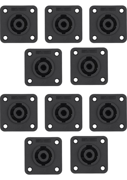 10PCS 4pin Konnektör Dişi Jak Soketi Nl4 Güç Jakı Ses Konnektörü Hoparlör Amplifikatörü Kilidi ile Dönüştürücü (Yurt Dışından)