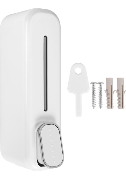 Sabun Dağıtıcı Duvar Montajı, 350ML El Sıvı Şampuan Duş Jel Dağıtıcı Banyo Mutfak Ofisi Için Beyaz (Yurt Dışından) modelleri