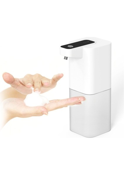 Otomatik Sabun Dispenser 400ML Dokunsuz Köpük Sabunu Dispenser USB Şarj Edilebilir Ayarlanabilir Köpük Sabun Dispenser (Yurt Dışından)
