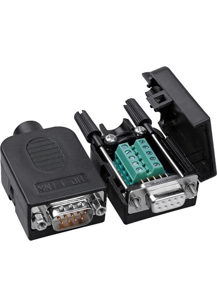 4pcs Db9 Dişi Kırılma Konnektörü, Db9 Lehimsiz RS232 D-Sub Seri-9 Pinli Bağlantı Noktası Terminal Adaptör Konnektörü (Yurt Dışından) fiyatları
