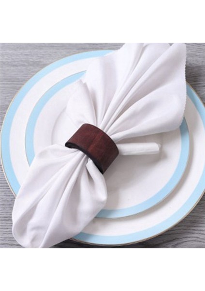 12PCS Düğünler Için Ahşap Peçete Yüzüğü Partisi Yemeği Veya Her Gün Otel Yemek Hediyesi Için Dekorasyon Peçete Yüzüğü Kullanın (Yurt Dışından) fiyatları