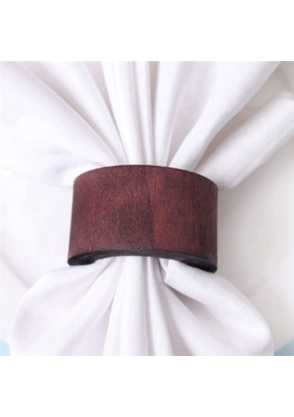 12PCS Düğünler Için Ahşap Peçete Yüzüğü Partisi Yemeği Veya Her Gün Otel Yemek Hediyesi Için Dekorasyon Peçete Yüzüğü Kullanın (Yurt Dışından) fırsatları