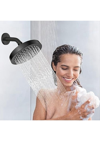Duş Kolu, Duvar Montajı Sabit Duş Başlığı ve El Duş Başlığı Için Duş Duş Başlığı, 25CM (Yurt Dışından) fırsatları