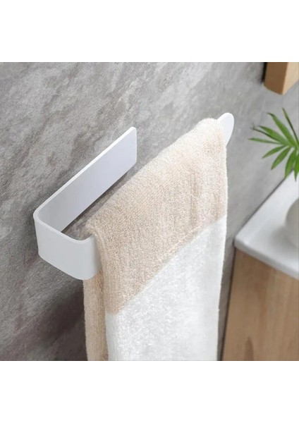 2pcs U Şekil Banyo Akrilik Havlu Çubuğu El Havlu Tutucu, Banyo Duvarı Monte C Için Kendi Yapışkan Havlu Rafı (Yurt Dışından) fiyatları