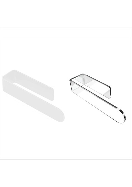 2pcs U Şekil Banyo Akrilik Havlu Çubuğu El Havlu Tutucu, Banyo Duvarı Monte C Için Kendi Yapışkan Havlu Rafı (Yurt Dışından) indirimleri