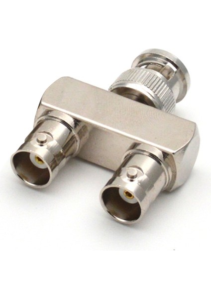 Saf Bakır Konnektör Bnc Üç Yollu Bir Erkek Ila Iki Kadın Y Tipi Bnc Erkek Ila Kadın Bnc-Jkk Rf Adaptör (Yurt Dışından) fırsatları