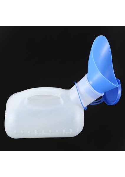 Taşınabilir Idrar Şişesi Idrar Şişesi 1000ML Erkekler Için Kadınlar Seyahat ve Kamp Beyaz ve Mavi (Yurt Dışından) modelleri