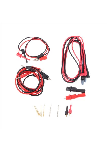 Test Ölçer Kiti JT8043 Çok Fonksiyonlu Çok Parçalı Değiştirilebilir Test Ölçer Çubuk Kiti 4mm Timsah Klipsine Fiş Test Uçları (Yurt Dışından) fiyatları