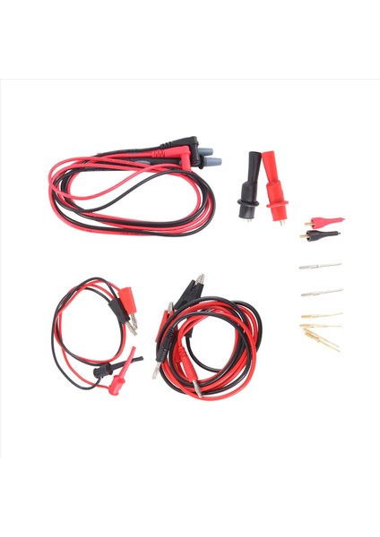 Test Ölçer Kiti JT8043 Çok Fonksiyonlu Çok Parçalı Değiştirilebilir Test Ölçer Çubuk Kiti 4mm Timsah Klipsine Fiş Test Uçları (Yurt Dışından) modelleri