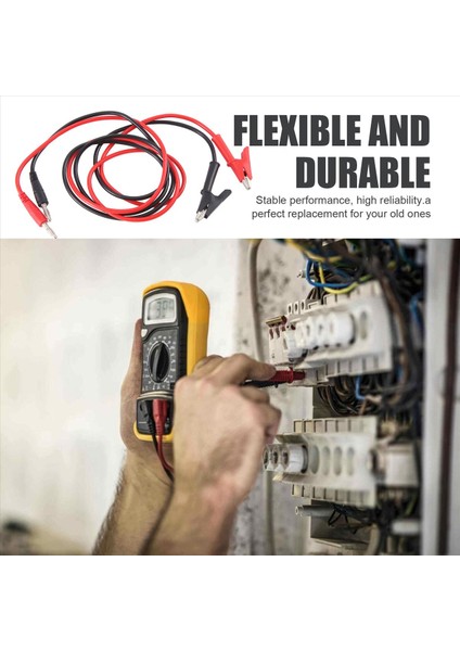 Test Ölçer Kiti JT8043 Çok Fonksiyonlu Çok Parçalı Değiştirilebilir Test Ölçer Çubuk Kiti 4mm Timsah Klipsine Fiş Test Uçları (Yurt Dışından) indirimleri