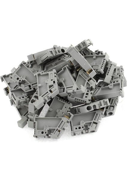 50PCS 35MM Dın Ray Terminal Blok En Uç Tıpa Montaj Klipsleri (Yurt Dışından) fiyatları