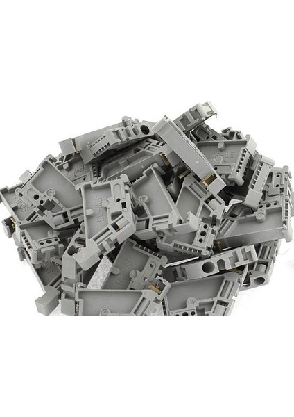 50PCS 35MM Dın Ray Terminal Blok En Uç Tıpa Montaj Klipsleri (Yurt Dışından) modelleri