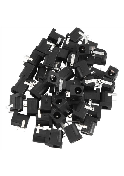 45 Pcs Dc Power Jack Socket 2.1mm x 5.5mm Namlu Tipi Pcb Montaj DC-005 (Yurt Dışından)
