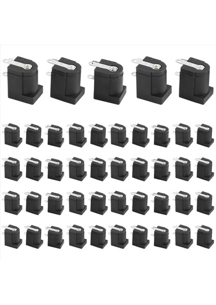 45 Pcs Dc Power Jack Socket 2.1mm x 5.5mm Namlu Tipi Pcb Montaj DC-005 (Yurt Dışından) fiyatları