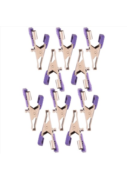 10 Adet Yeniden Kullanılabilir Ekg/ekg Timsah Klipsleri Hayvanlar, Evcil Hayvanlar, Köpekler, Kediler ve Veteriner Için Elektrotlar, Kabloları Sabitlemek Için Kullanılır (Yurt Dışından) fiyatları