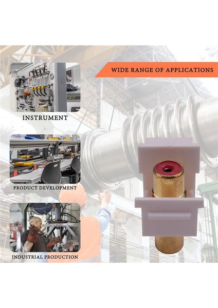 5 Pack Rca Keystone Jack Ekle Bağlantı Soketi E Duvar Plakası Için Adaptör Bağlantı Noktası Altın Kaplı Sline Kuplör (Yurt Dışından) fırsatları