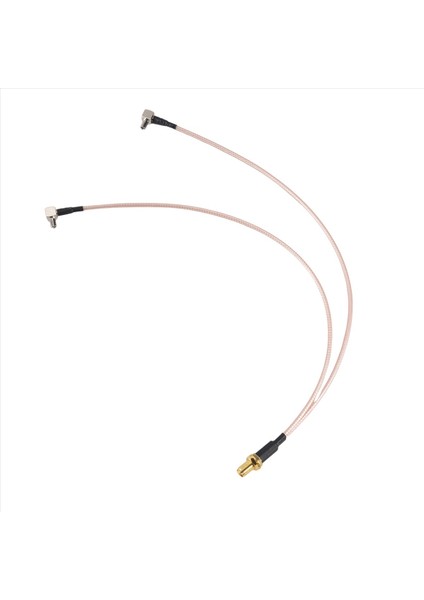 Sma Dişi Tip 2 x Ts9 Erkek / Crc9 Erkek Konnektör Ayırtıcı Birleştirici Pigtail Kablosu Rg 316 30CM Altın (Yurt Dışından) fiyatları