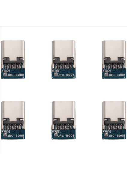 10 Pcs USB 3.1 Tip C Konektörü 14 Pin Deniz Yolculuğu Pcb 180 Dikey Kalkan Usb-C1 (Yurt Dışından) fiyatları