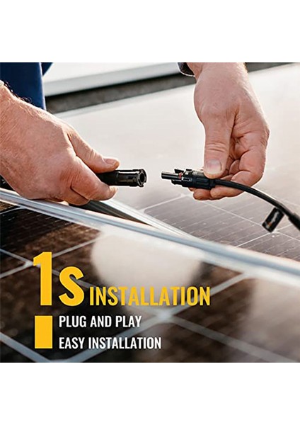 Y Banlı Konnecters Güneş Paneli Paralel Adaptör 1 Çifti Ayırıcı Güneş Kablo Tel Fiş Takım Kiti Güneş Paneli Için (Yurt Dışından) indirimleri