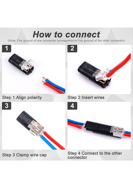 30 Adet Düşük Voltajlı Tel Konektörler, Takılabilir LED Tel Konektörleri 3 ve 2 Pin Yollu Konektörler LED Şerit Konektörleri (Yurt Dışından) indirimleri