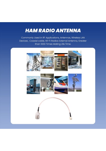 Elden Taşınan Anten Kablosu Sma Erkek-Uhf SO-239 Kadın Konektör (Yurt Dışından) modelleri