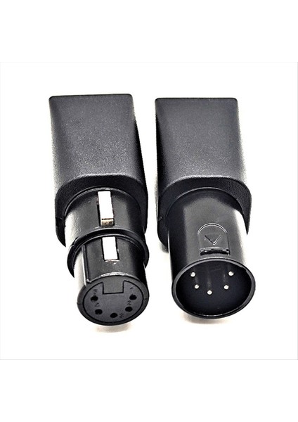 1paır Dmx - RJ45 Konnektör RJ45 Ethernet - 5 Pin Xlr Dmx Deman ve Male Adaptör (Yurt Dışından)
