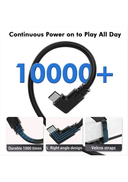 5gbps Güçsüz Seri Kablo 5m Şarj Kablosu Usb3.2 Gen2, Pico 4 Için Quest 2 Kablosu Vr Kulaklık Için C Tipi (Yurt Dışından) fiyatları