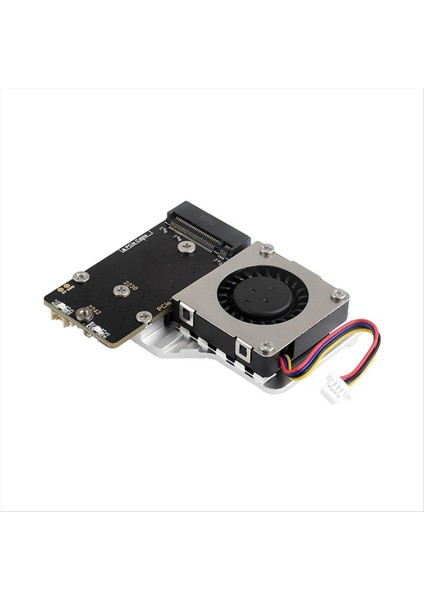 Pcıe&#39;den M.2 Raspberry Pi 5 Için, Soğutma Fanı ile 2242 /2230 Boyutlu Nvme Protokolü M.2 SSD ile Uyumlu (Yurt Dışından)