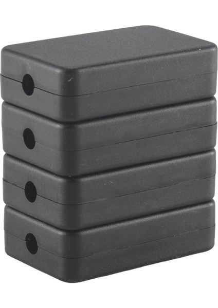 Elektrik Kavşağı Kutusu 4pcs Elektrikli Plastik Siyah Su Geçirmez Proje Kavşağı Kılıfı 2.16X1.38X0.59 Inç (55X35X15MM) (Yurt Dışından)