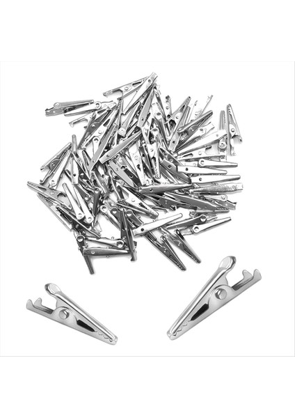 Premium Sınıf Metal Timsah Klipsleri 35MM - Çok Amaçlı (Yurt Dışından)