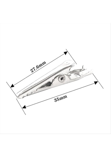 Premium Sınıf Metal Timsah Klipsleri 35MM - Çok Amaçlı (Yurt Dışından) modelleri