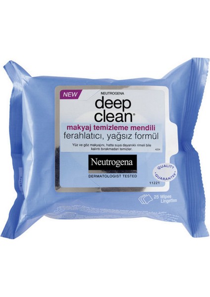 Deep Clean Makyaj Temizleme Mendili 25'li (5 Adet) fiyatları