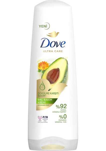 Ultra Care Saç Bakım Kremi Dökülme Karşıtı Bakım Avokado Özü 350 ml