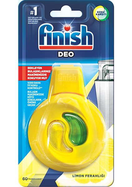 Bulaşık Makinası Deo Limon (2 Adet)