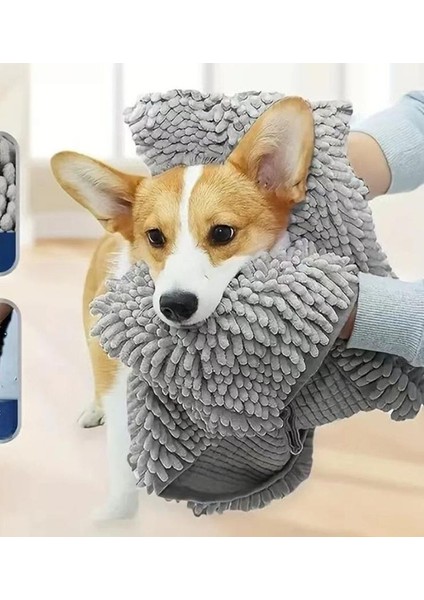 Kediler ve Köpekler Için Emici Havlular - Çabuk Kuruyan Banyo Havluları (Yurt Dışından) fırsatları