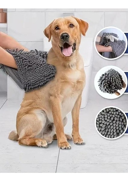 Kediler ve Köpekler Için Emici Havlular - Çabuk Kuruyan Banyo Havluları (Yurt Dışından) fiyatları