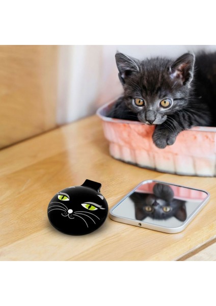 Lady Retro -Katlanabilir Aynalı Saç Fırçası (Black Cat) fiyatları