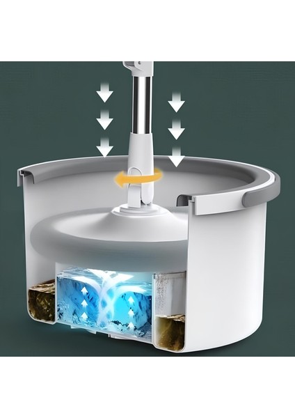 Kirli ve Temiz Suyu Ayıran Pratik Mop