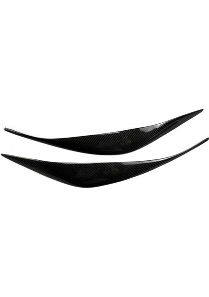 Araba Ön Far Kaş Kafası Işık Göz Kapağı Kaş Karbon Fiber Trim Sticker Bmw F34 GT330 GT328 GT300 2016-2019 (Yurt Dışından)
