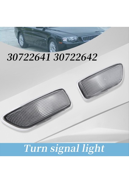 1paır Araç Yan Işaretçi Işığı 30722641 Volvo S60 V70 S80 (Yurt Dışından) fırsatları