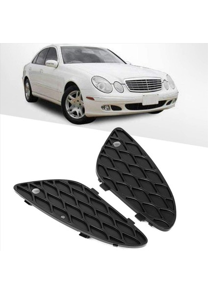 4x Sol ve Sağ Tampon Grille Mercedes-Benz E-Serisi W211 E320 E350 E500 2003-2006 (Yurt Dışından) fırsatları