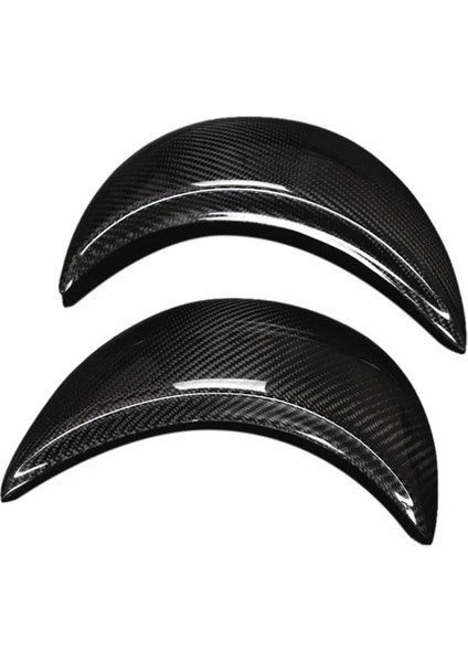 Gerçek Karbon Fiber Ön Far Göz Kapakları Kirpik Kapakları -Beetle 1995-2011 Kafa Işık Kaşları Trim (Yurt Dışından) fırsatları