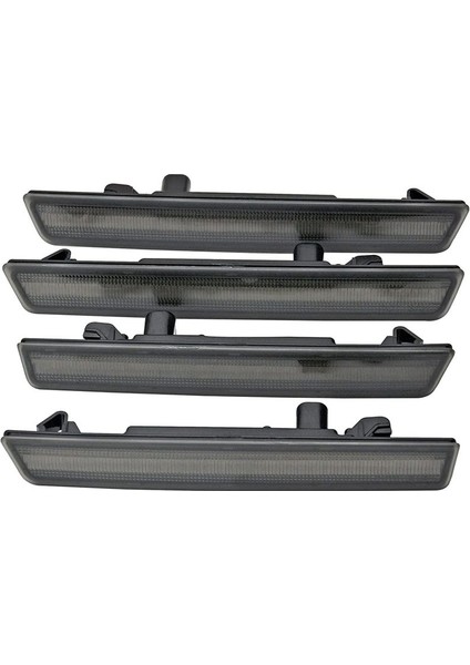 Amber Kırmızı LED Yan Işaretçi Dodge Challenger Için Işık 2015-2021 Duman Lens LED Yan Işaretli Işıklar Kiti (Yurt Dışından) fiyatları